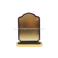 Stock Souvenir Wooden award plaque frame trophy